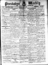Prestatyn Weekly Saturday 09 April 1921 Page 1
