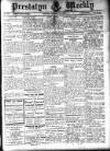 Prestatyn Weekly Saturday 10 September 1921 Page 1