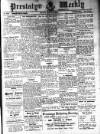 Prestatyn Weekly Saturday 01 October 1921 Page 1