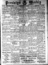 Prestatyn Weekly Saturday 15 October 1921 Page 1