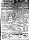 Prestatyn Weekly Saturday 19 November 1921 Page 1