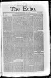 Echo (London) Wednesday 12 May 1869 Page 1