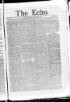 Echo (London) Tuesday 14 November 1871 Page 1