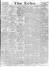 Echo (London) Saturday 19 July 1884 Page 1