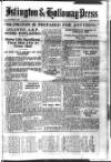 Holloway Press Friday 20 October 1939 Page 1