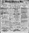 South Western Star Saturday 31 August 1889 Page 1