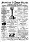 Sydenham, Forest Hill & Penge Gazette Saturday 03 April 1875 Page 1