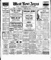 West Kent Argus and Borough of Lewisham News Friday 03 June 1921 Page 1