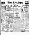 West Kent Argus and Borough of Lewisham News Friday 10 June 1921 Page 1