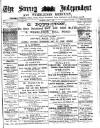 Surrey Independent and Wimbledon Mercury Saturday 08 April 1882 Page 1
