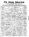 Surrey Independent and Wimbledon Mercury Saturday 06 September 1884 Page 1