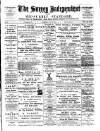 Surrey Independent and Wimbledon Mercury Saturday 26 July 1890 Page 1