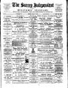 Surrey Independent and Wimbledon Mercury Saturday 16 August 1890 Page 1
