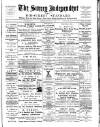Surrey Independent and Wimbledon Mercury Saturday 06 September 1890 Page 1