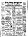 Surrey Independent and Wimbledon Mercury Saturday 27 September 1890 Page 1