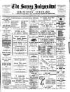 Surrey Independent and Wimbledon Mercury Saturday 05 March 1898 Page 1