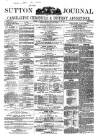 Sutton Journal Thursday 12 July 1866 Page 1