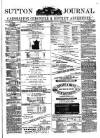 Sutton Journal Thursday 25 April 1872 Page 1