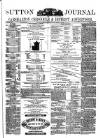 Sutton Journal Thursday 01 August 1872 Page 1