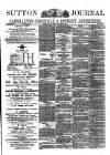 Sutton Journal Thursday 08 August 1878 Page 1