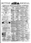 Sutton Journal Thursday 29 April 1886 Page 1