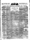 Sutton Journal Thursday 29 June 1893 Page 1
