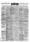 Sutton Journal Thursday 22 August 1901 Page 1