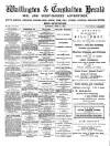 Wallington & Carshalton Herald Saturday 11 June 1881 Page 1