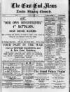 East End News and London Shipping Chronicle Tuesday 31 August 1915 Page 1