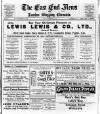 East End News and London Shipping Chronicle Friday 16 December 1921 Page 1
