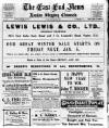 East End News and London Shipping Chronicle Tuesday 02 January 1923 Page 1