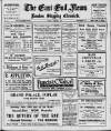 East End News and London Shipping Chronicle Tuesday 01 October 1929 Page 1
