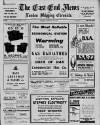 East End News and London Shipping Chronicle Friday 12 January 1934 Page 1