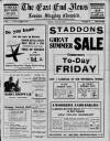 East End News and London Shipping Chronicle Friday 26 June 1936 Page 1