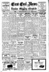 East End News and London Shipping Chronicle Friday 29 September 1944 Page 1