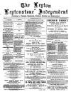Leytonstone Express and Independent Saturday 31 March 1877 Page 1