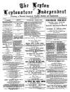 Leytonstone Express and Independent Saturday 07 April 1877 Page 1