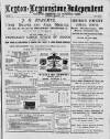 Leytonstone Express and Independent Saturday 16 October 1880 Page 1