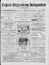 Leytonstone Express and Independent Saturday 23 September 1882 Page 1