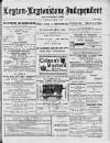 Leytonstone Express and Independent Saturday 14 October 1882 Page 1