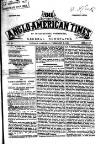 Anglo-American Times Saturday 03 February 1866 Page 1