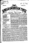 Anglo-American Times Saturday 17 February 1866 Page 1