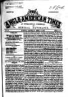 Anglo-American Times Saturday 14 April 1866 Page 1