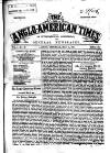 Anglo-American Times Saturday 12 May 1866 Page 1
