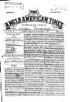 Anglo-American Times Saturday 08 September 1866 Page 1