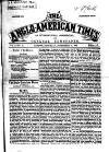 Anglo-American Times Saturday 15 September 1866 Page 1