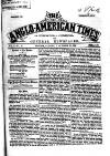 Anglo-American Times Saturday 20 October 1866 Page 1