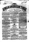 Anglo-American Times Saturday 06 March 1869 Page 1