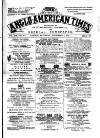 Anglo-American Times Saturday 07 November 1874 Page 1
