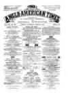 Anglo-American Times Saturday 06 March 1875 Page 1